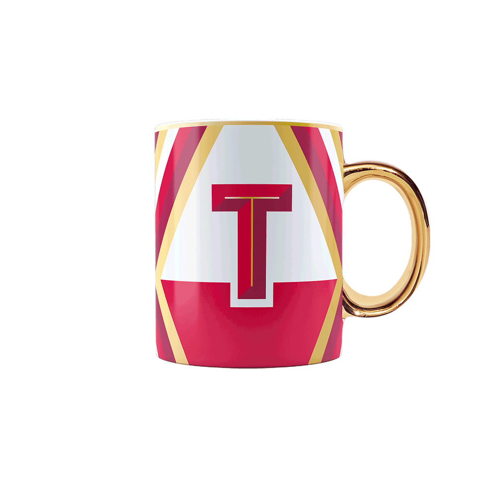 Mug tombola con lettera T