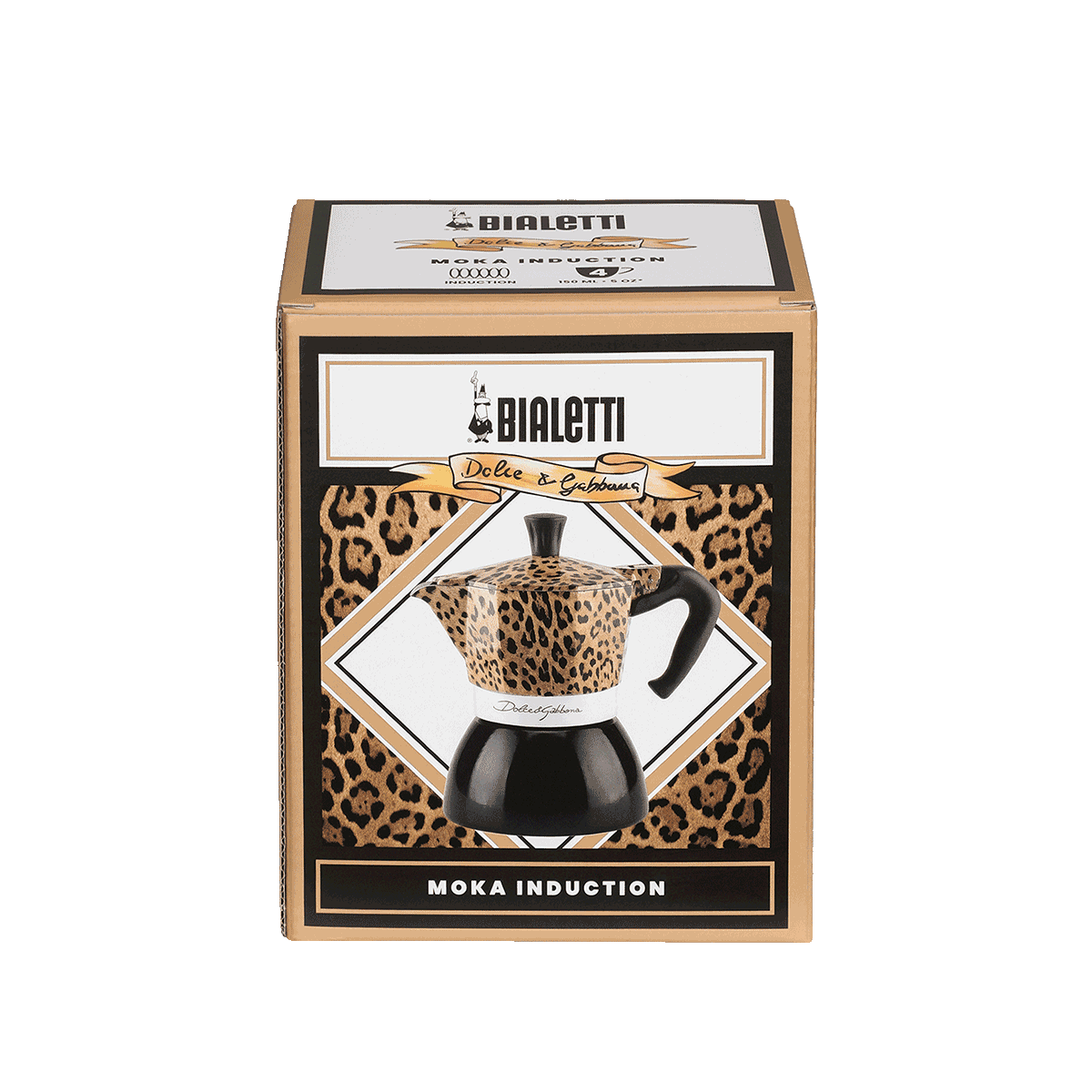 Moka Induction Bialetti Dolce&Gabbana Leopardo