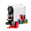 GIOIA PLUS BIANCO - Macchina da Caffè Espresso con 4 box di capsule a scelta