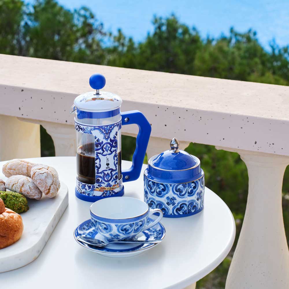 Coffee Press Bialetti Dolce&Gabbana Blu Mediterraneo