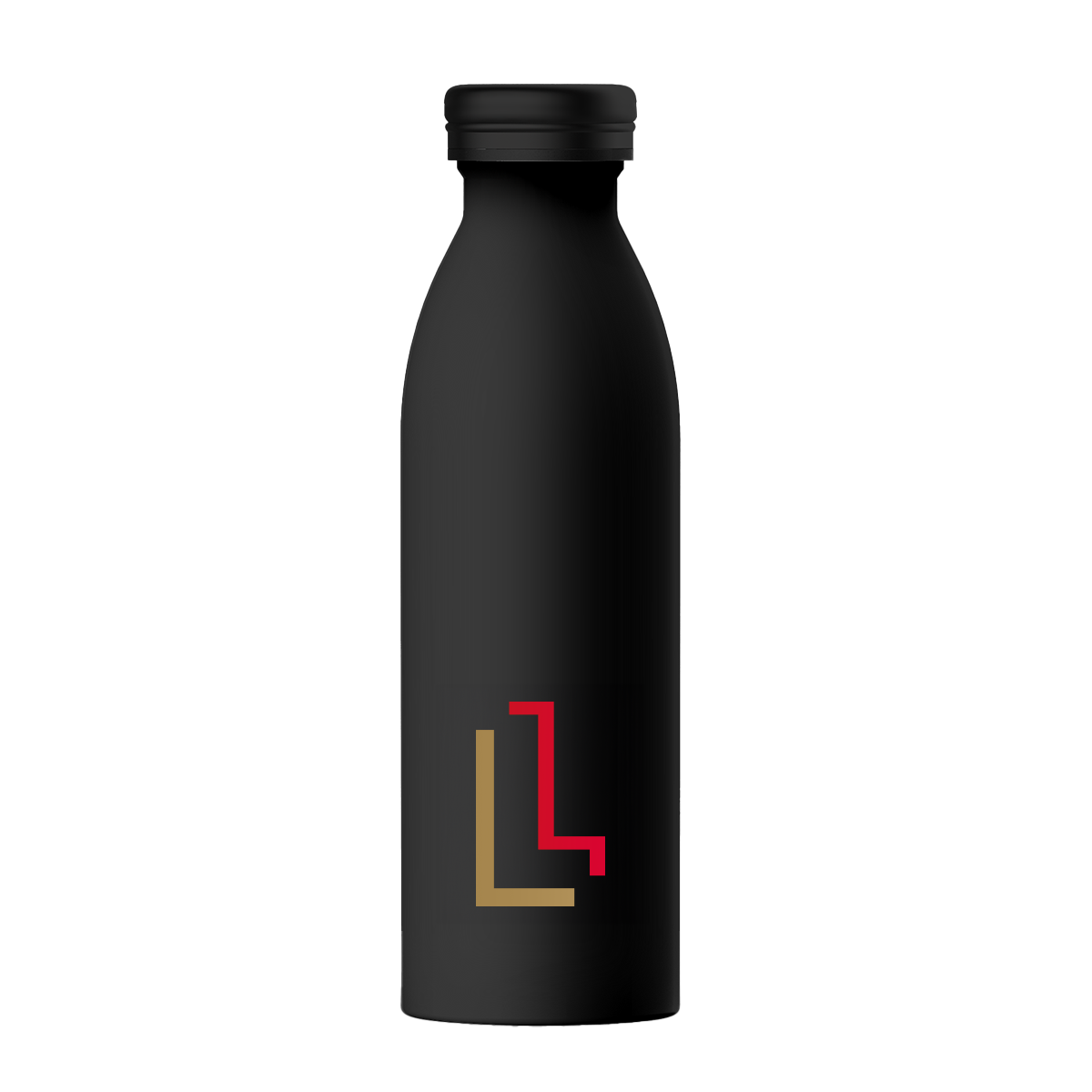 Bottiglia monogram con lettera L