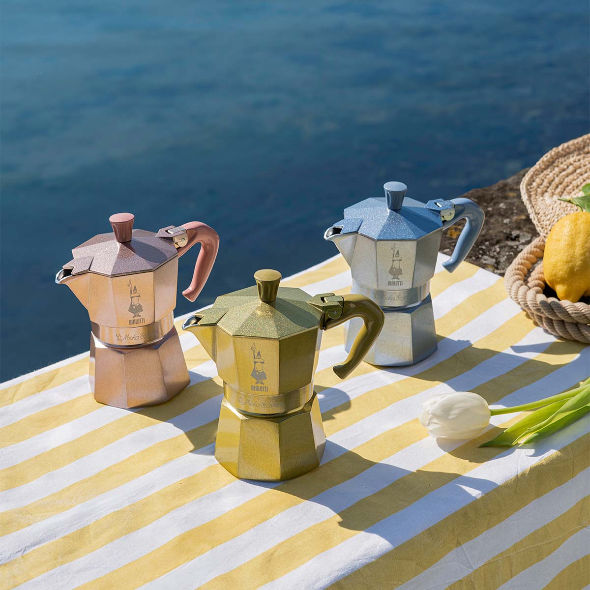 Moka Express 1 tazza verde cedro