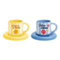Set 2 tazzine sole e mare