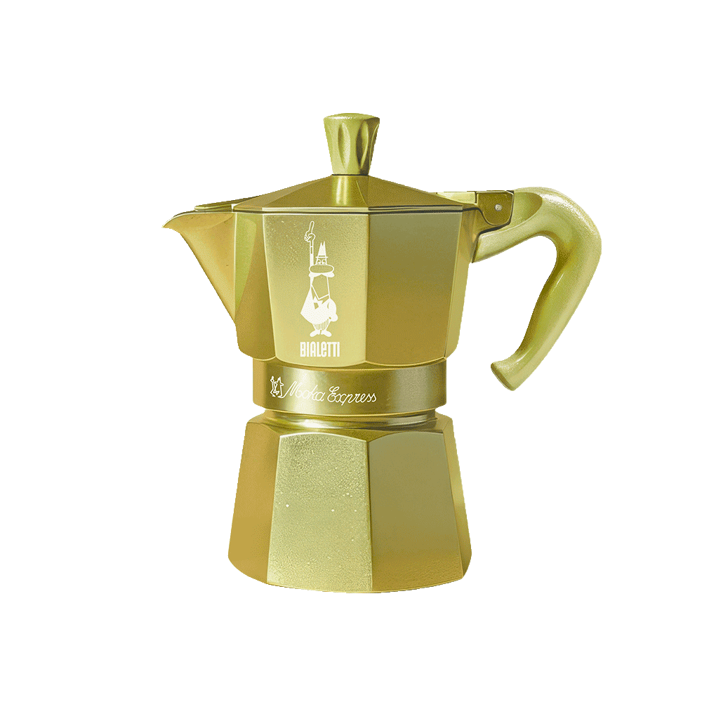 Moka Express 1 tazza verde cedro