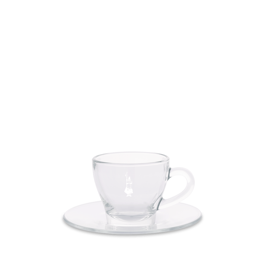 Set 2 tazzine espresso vetro