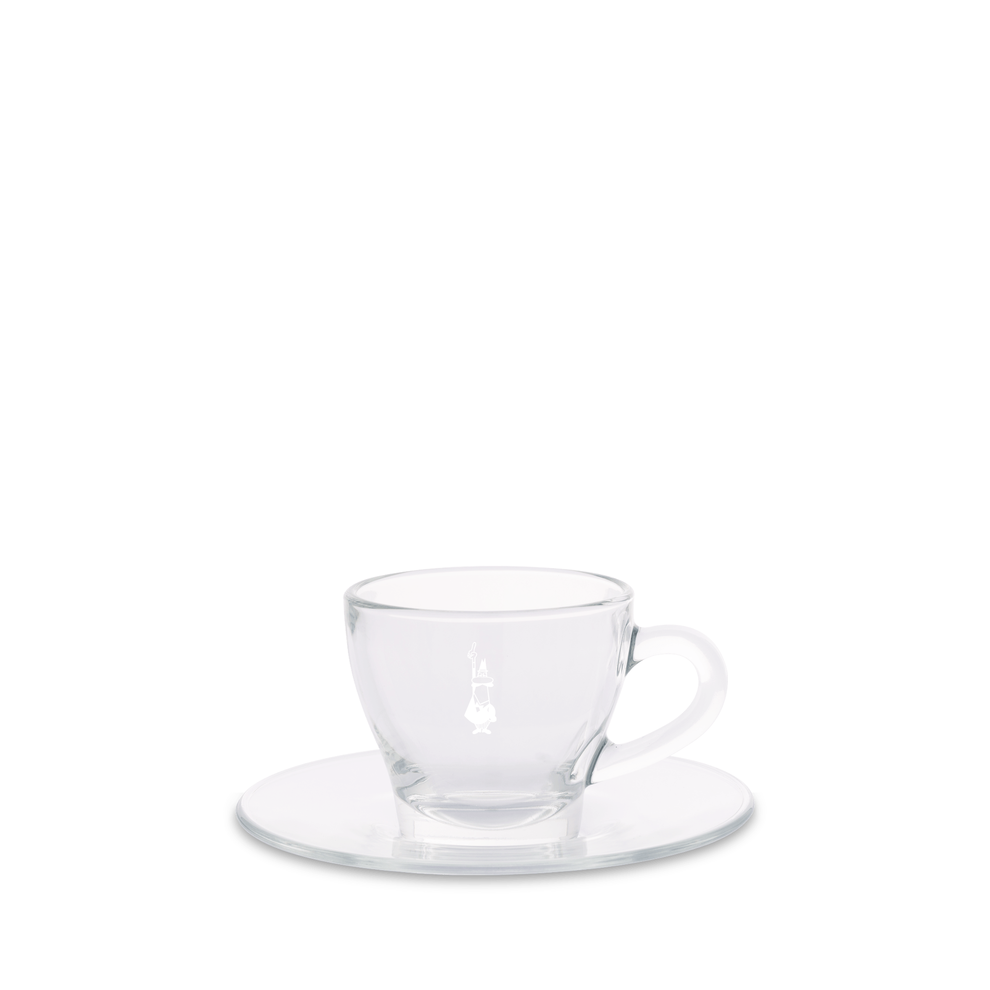 Set 2 tazzine espresso vetro