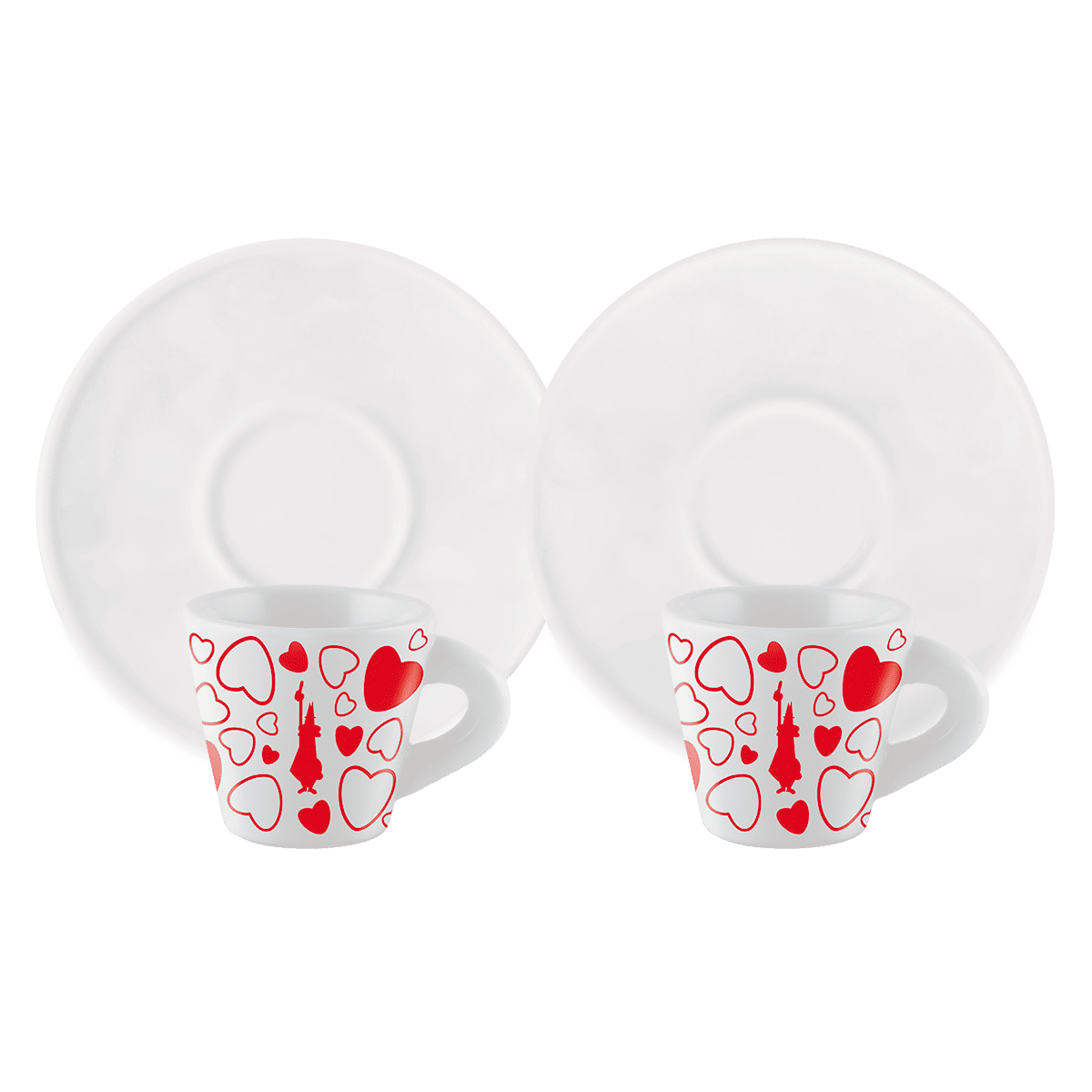 Set 2 tazzine espresso - Cuore
