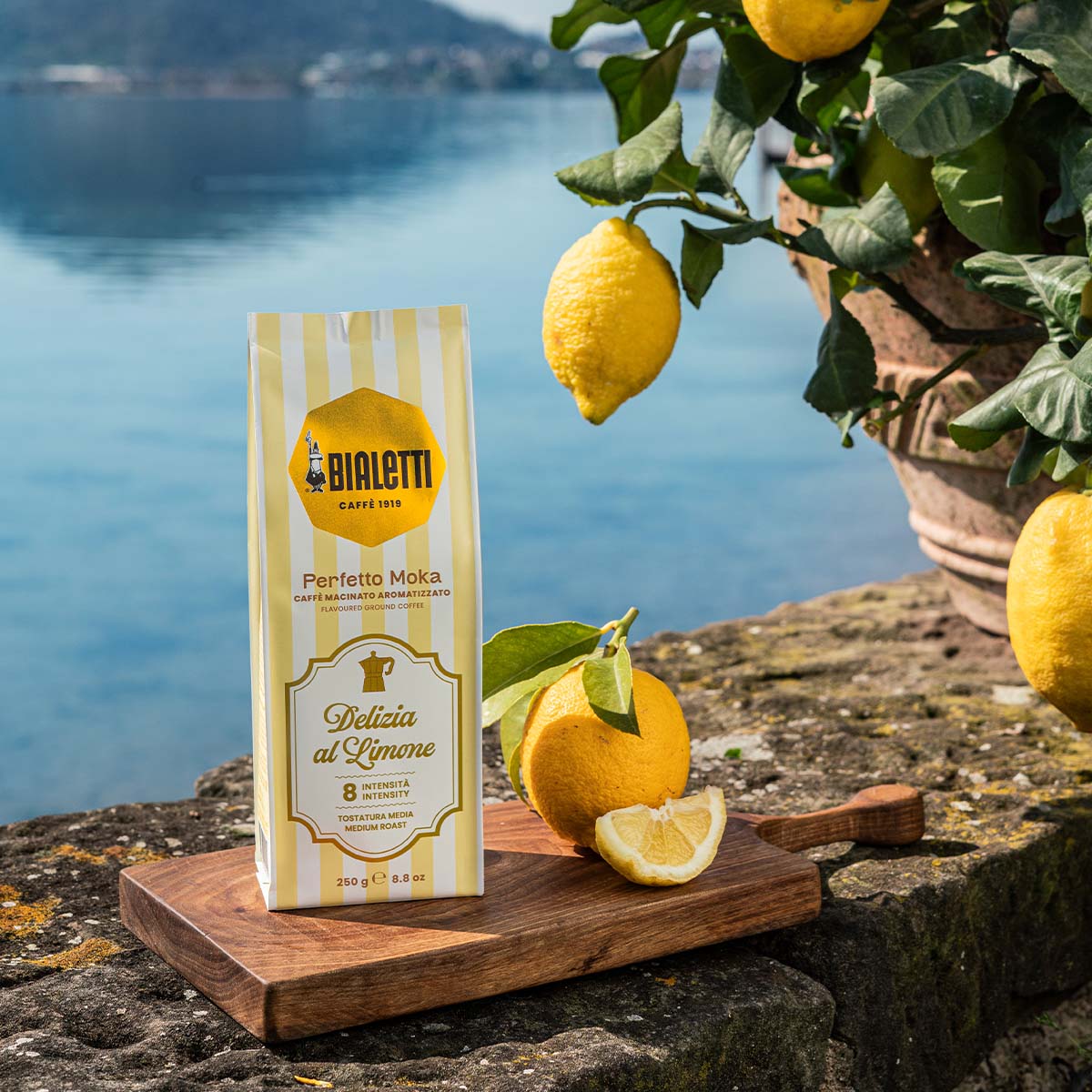 Caffè Macinato - Perfetto Moka Delizia al Limone