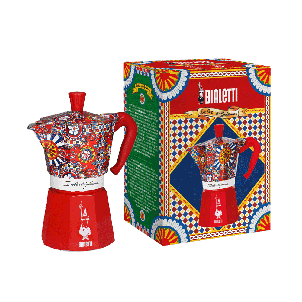 Moka Express Bialetti Dolce&Gabbana Carretto Siciliano
