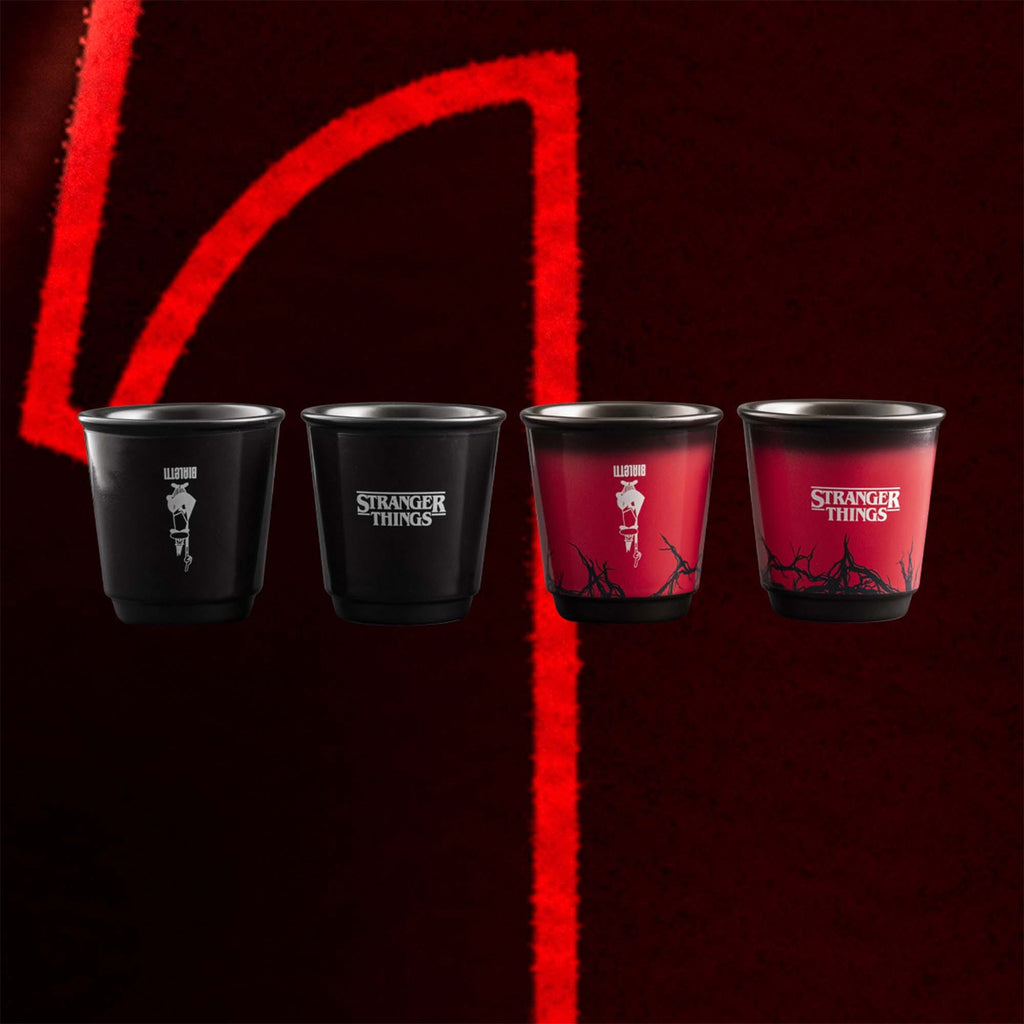 Set 4 bicchierini Stranger Things