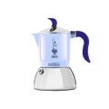 Fiammetta Induction 4 tazze azzurro onda