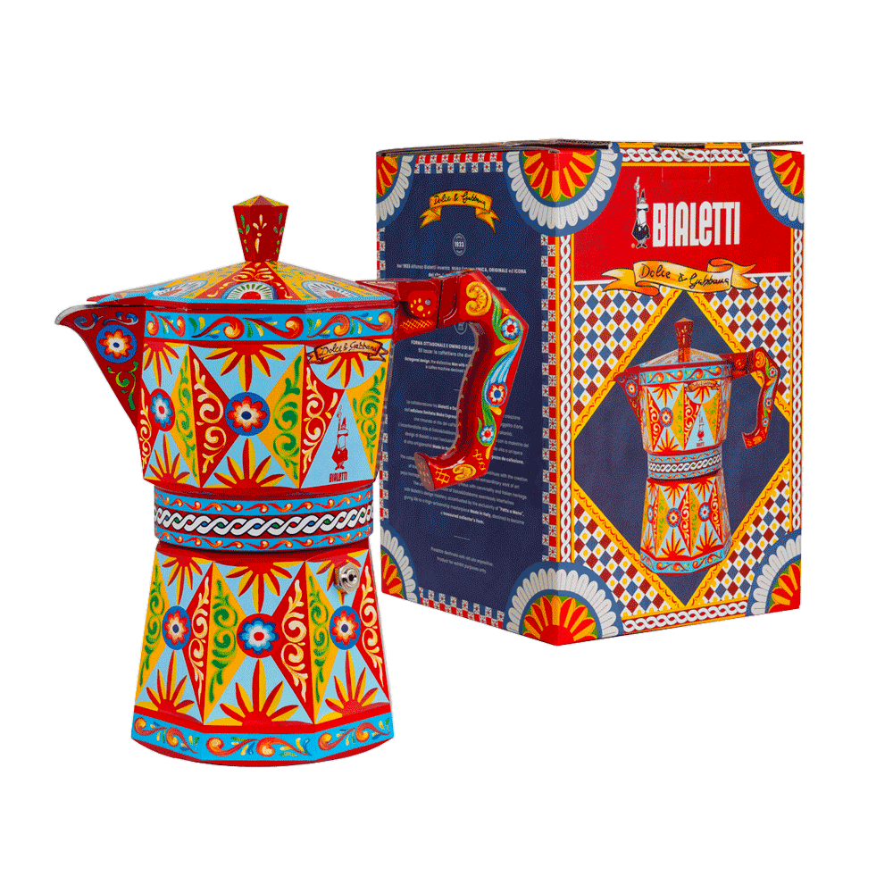 Moka Express Bialetti Dolce&Gabbana Carretto Siciliano 50 tz