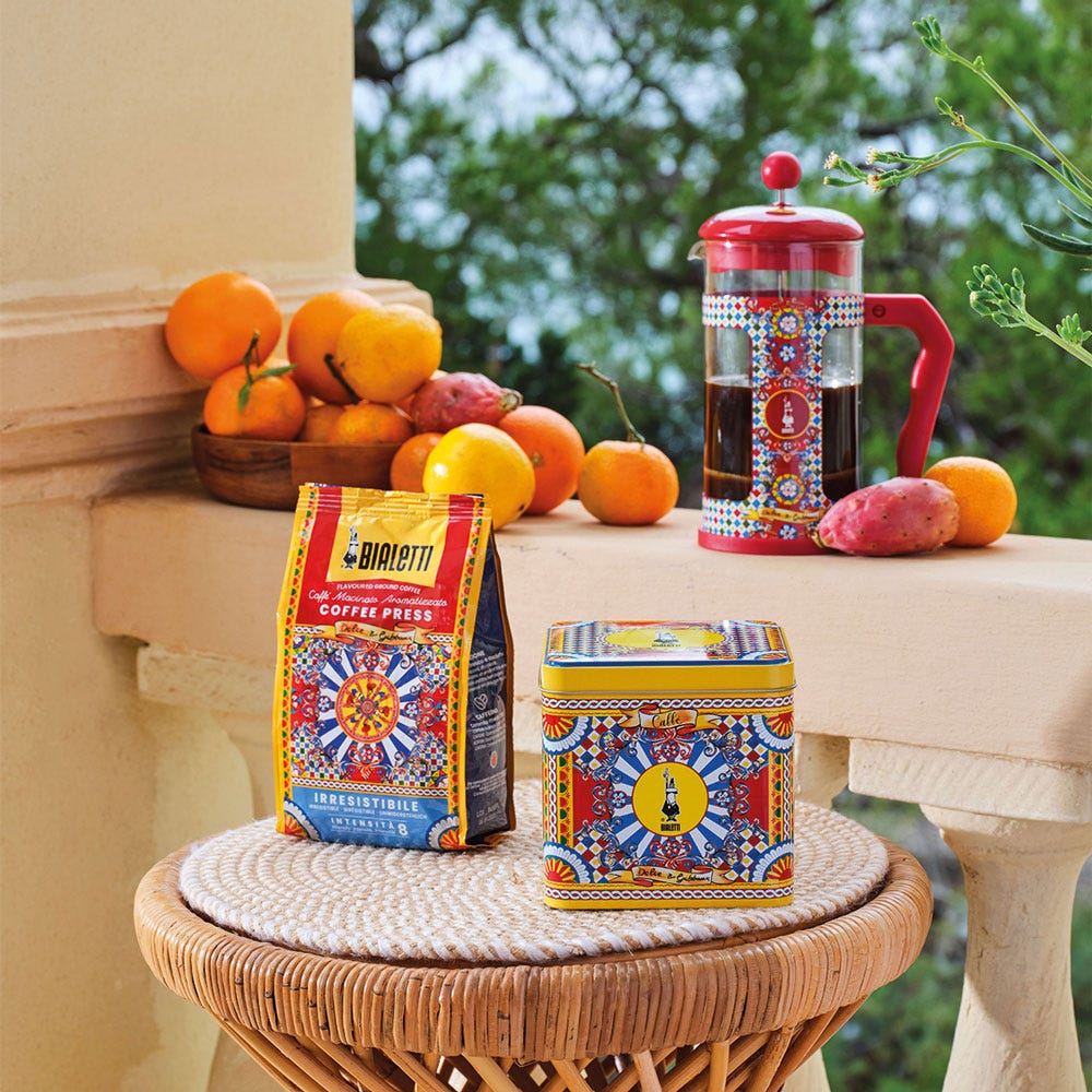 Coffee Press Bialetti Dolce&Gabbana Carretto Siciliano