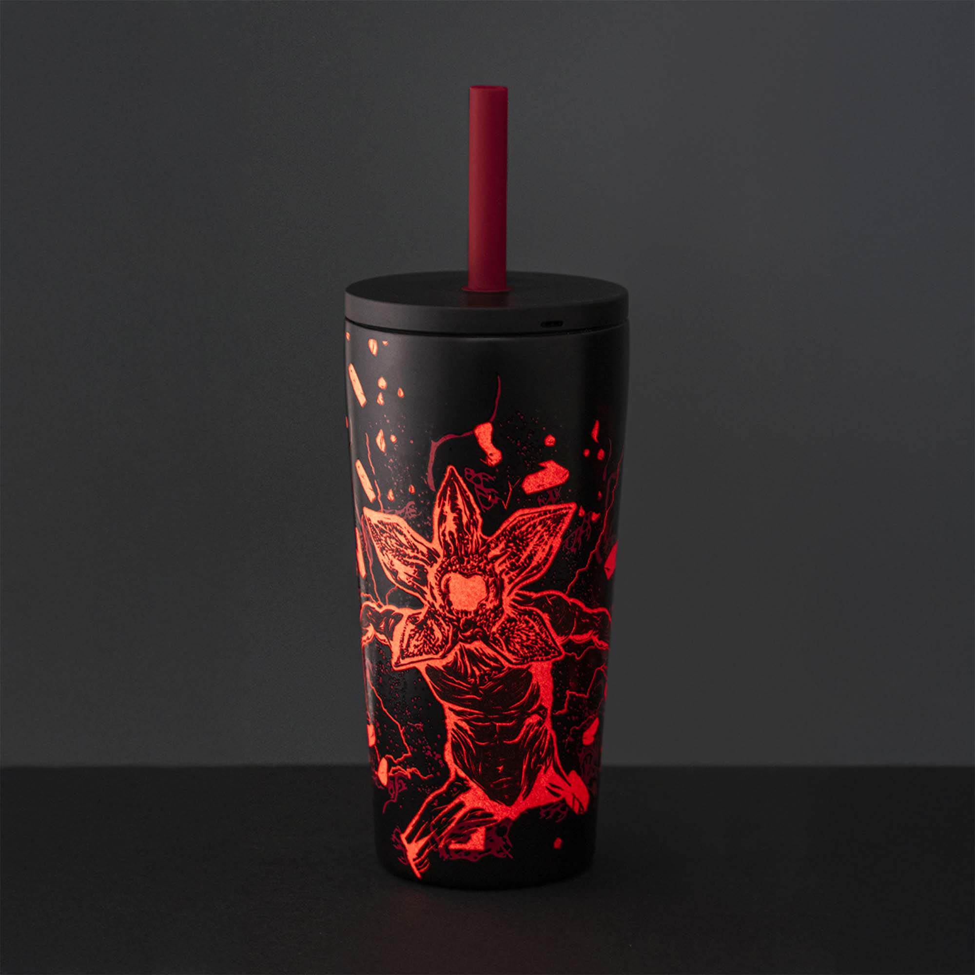 Tumbler con cannuccia Stranger Things