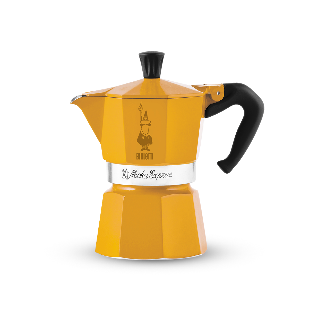 Moka Express giallo ocra 3 tazze