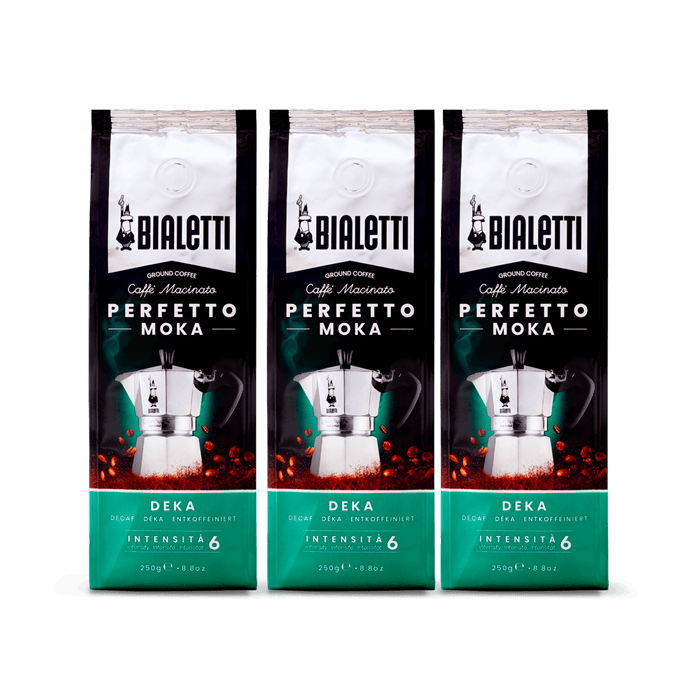 Kit Perfetto Moka Decaf 3 confezioni
