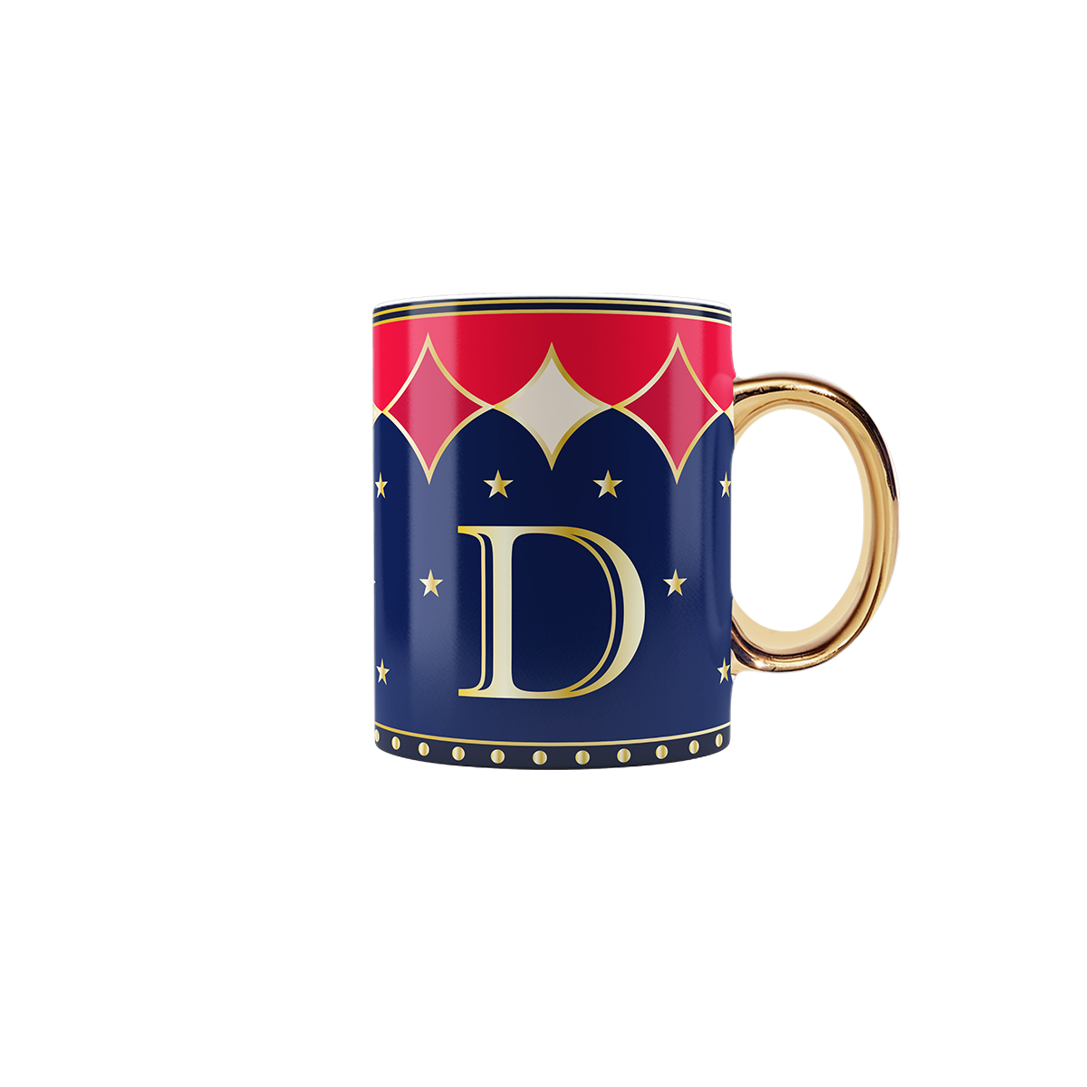 Mug con lettera D - Magico Ricordo